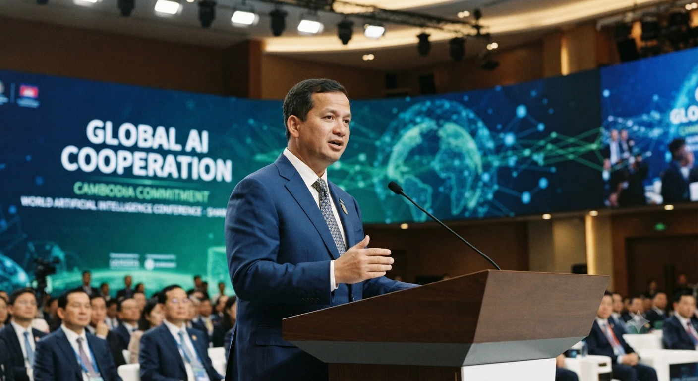 Cambodia Commits to Global AI Cooperation at Shanghai Conference