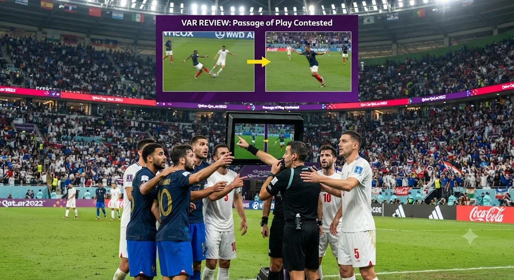 World Cup VAR Controversies Highlight Challenges in Defining 'Passage of Play'