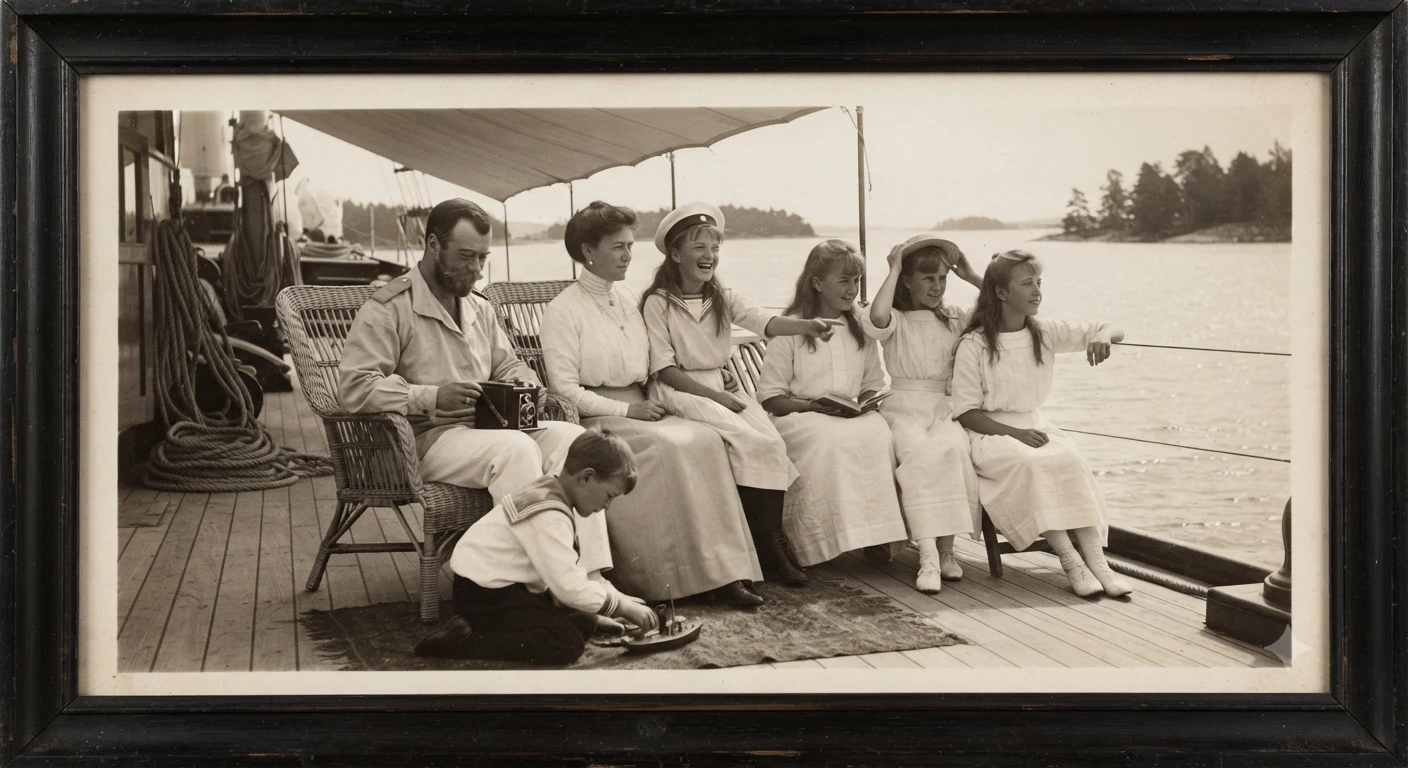 Private Photographs Offer Rare Glimpse into the Romanov Family’s Final Years