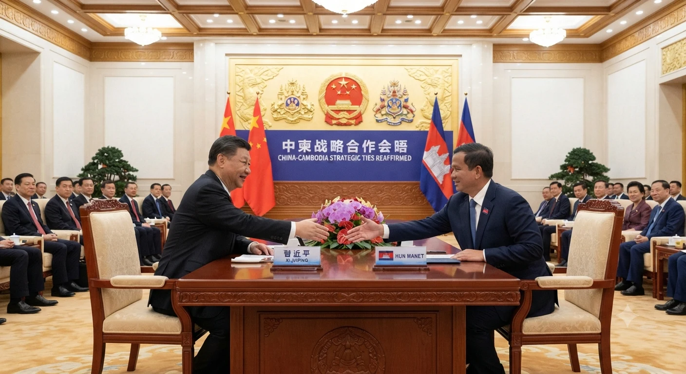Xi Jinping and Hun Manet Reaffirm China-Cambodia Strategic Ties
