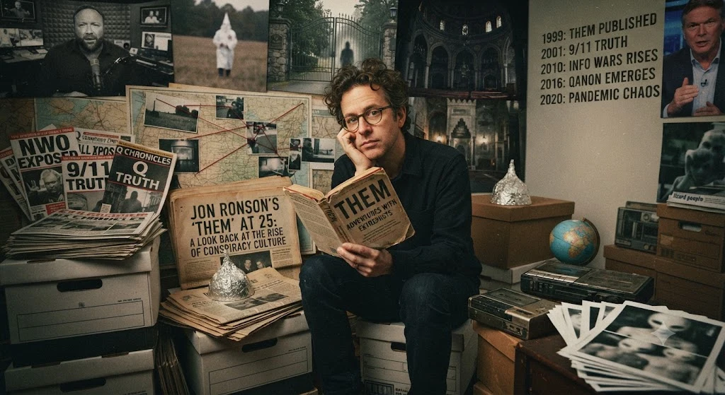 Jon Ronson’s 'Them' at 25: A Look Back at the Rise of Conspiracy Culture