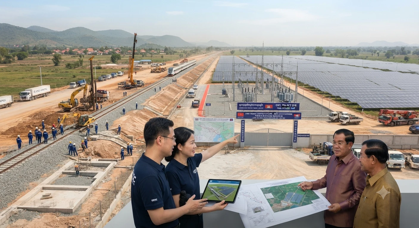 China Railway Construction Corp. Targets Expanded Infrastructure and Energy Projects in Cambodia