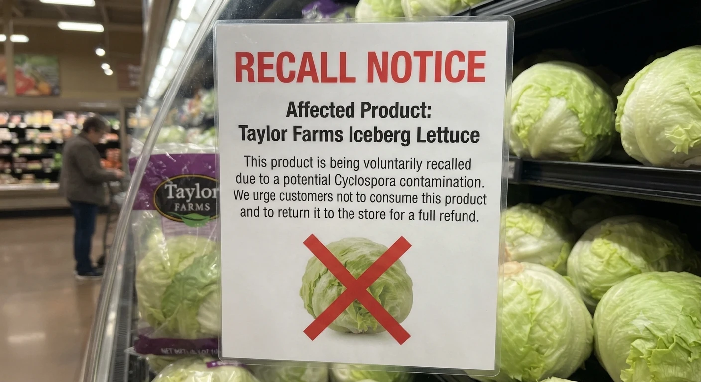Taylor Farms Recalls Iceberg Lettuce Following Cyclospora Outbreak