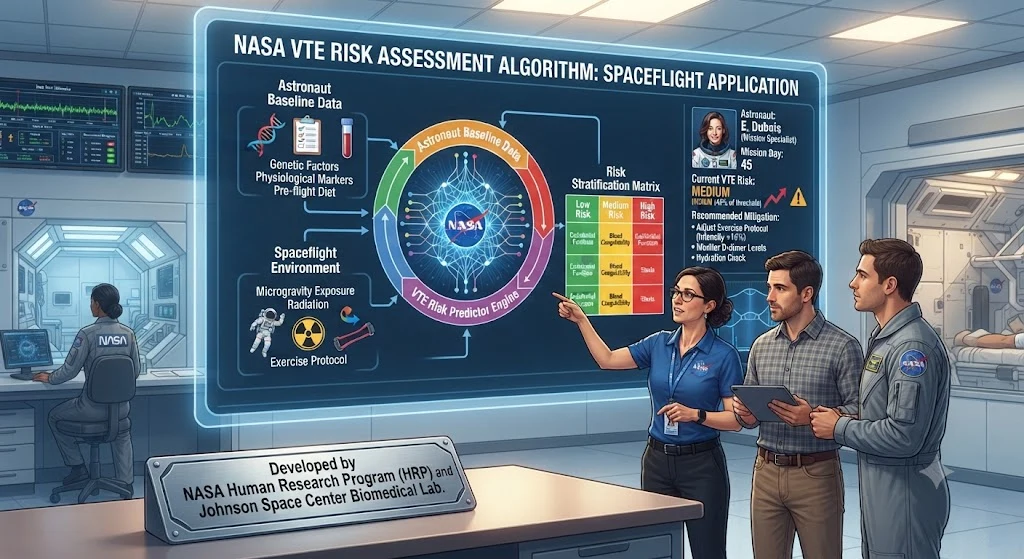 NASA Develops New Risk Assessment Algorithm for Astronaut Venous Thromboembolism